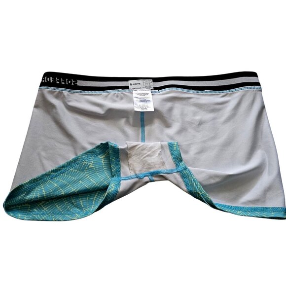 Soffe Junior xl Low Rise Boxer Briefs W/ Yellow & Blue - Picture 3 of 6